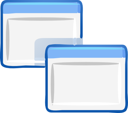 Download free blue rectangle icon